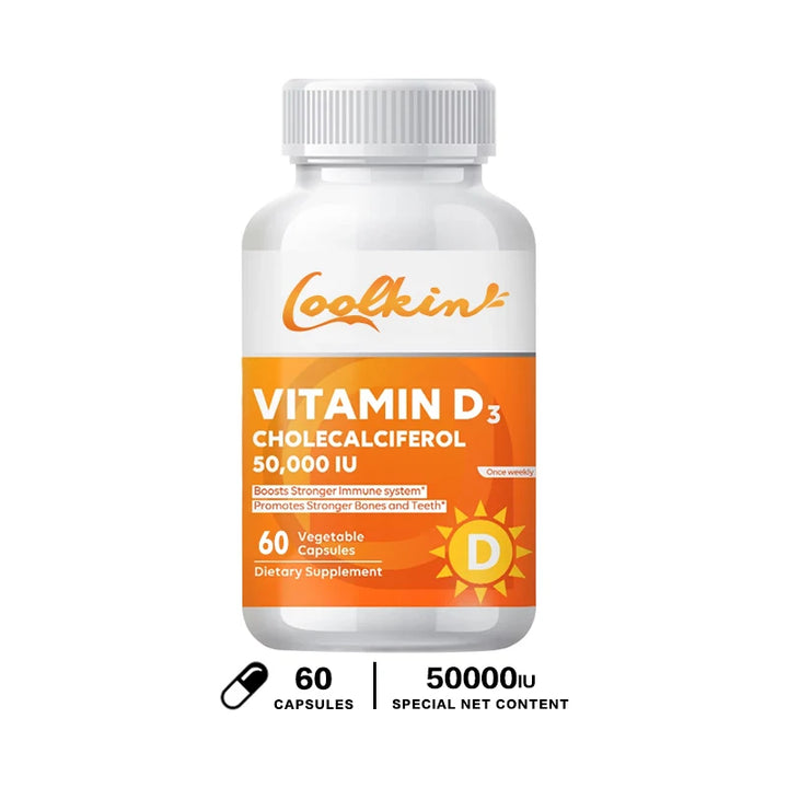 Suplemento de vitamina D, 50.000 UI 