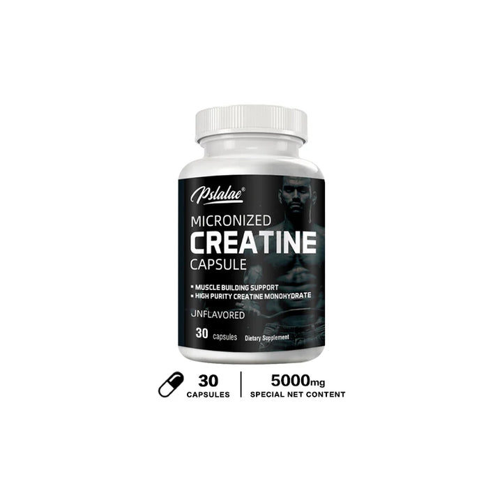 Micronized Creatine Powder (5000 Mg) Creatine Monohydrate Powder, Unflavored