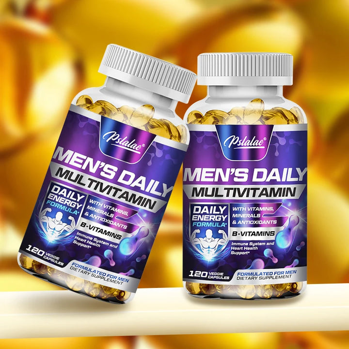 Suplemento Multivitamínico Masculino com Vitaminas A, B12, C, D e E para Energia 