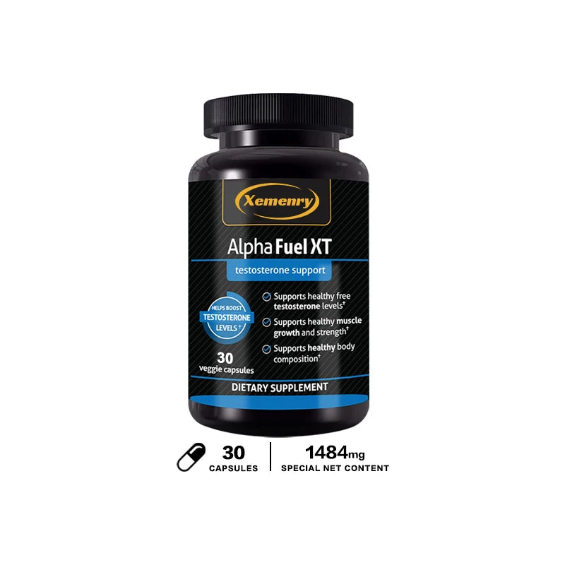 Natural Stamina & Strength Gainer. With Horny Goat Extract, Testosterone Booster for Men
