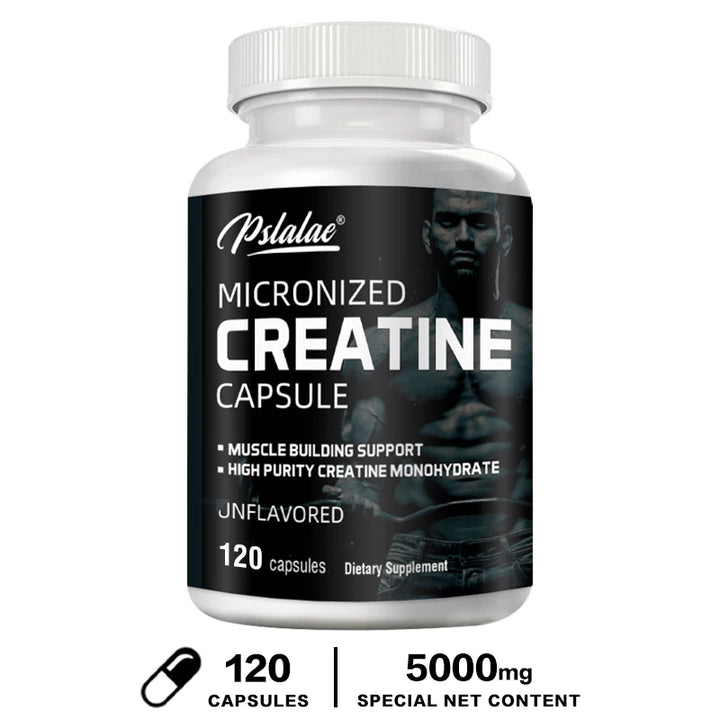 Micronized Creatine Powder (5000 Mg) Creatine Monohydrate Powder, Unflavored