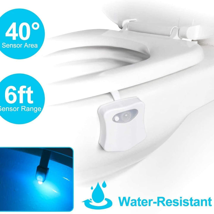 8 Colors Waterproof Backlight For Toilet Bowl