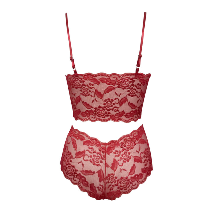 Conjunto de lingerie de renda