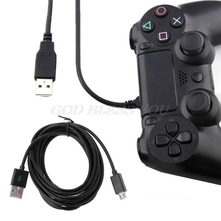 Cabo de carregamento micro USB para controladores PS4