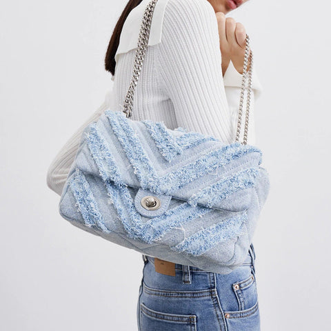 Bolsa de corrente jeans