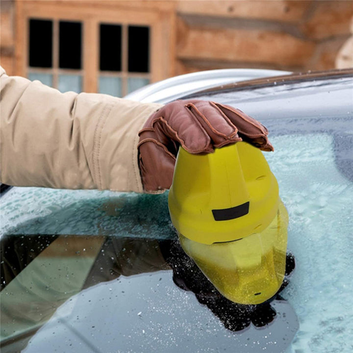 Raspador de neve para carro aquecido elétrico