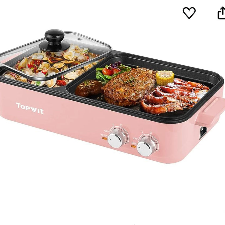 Hot Pot with Grill for Steak