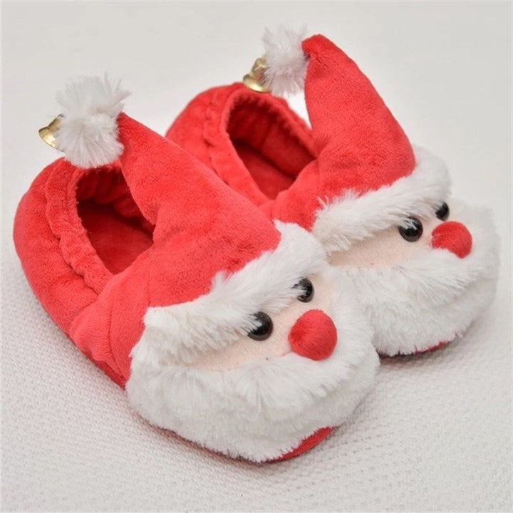 Papai Noel Slip On Soft Flats Slides