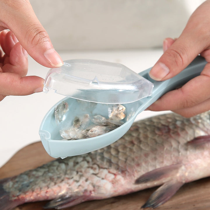 Raspador de plástico portátil para escama de peixe