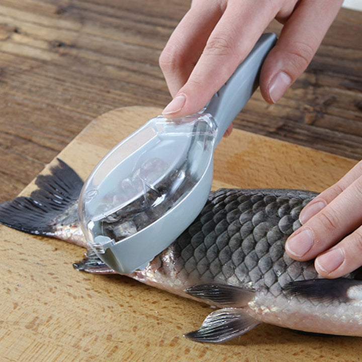 Raspador de plástico portátil para escama de peixe