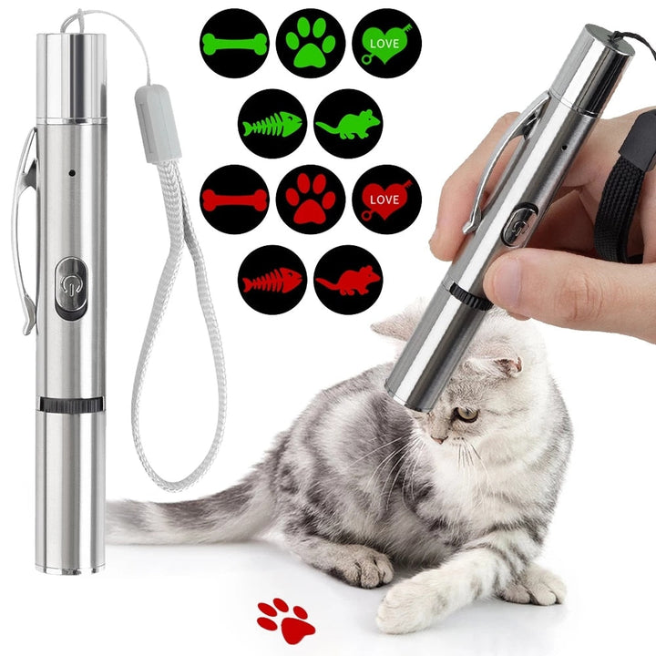 Multipadrão de ponteiro laser para animais de estimação