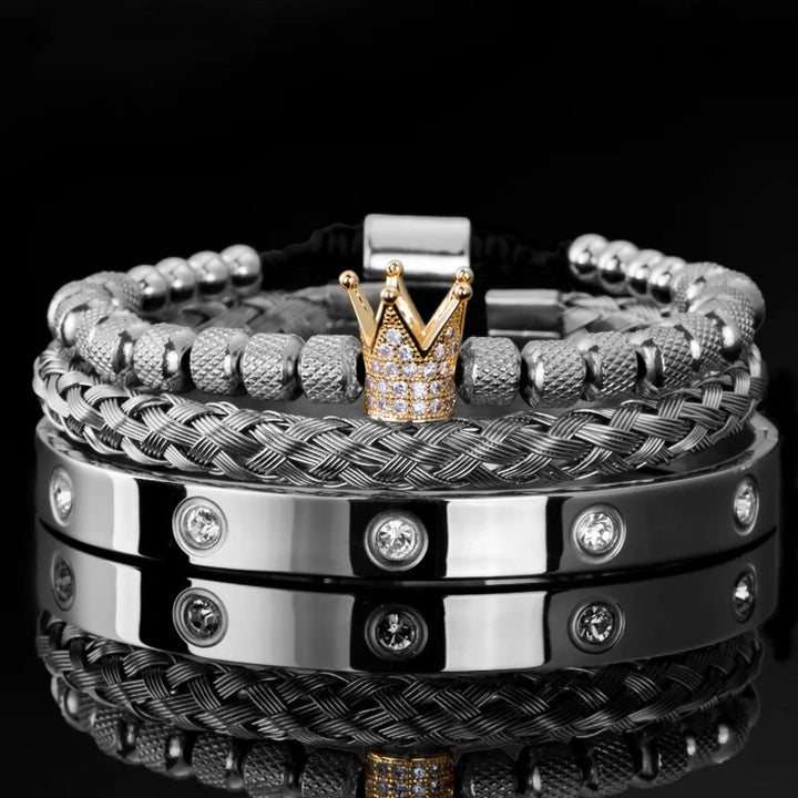 Pulseiras romanas de diamante